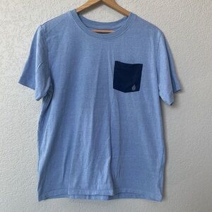 London Fog Short Sleeve T Shirt Blue size Medium